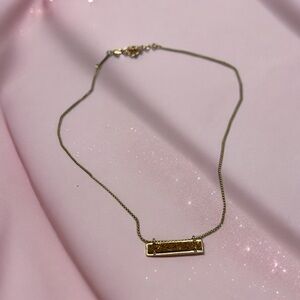 Kendra Scott “Rose Gold Drusy” Necklace